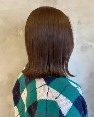 ミディアム カラー レイヤー特化🪽 yuka【高円寺】のヘアスタイル