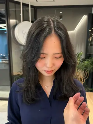 セミロング raka 🫧のヘアスタイル