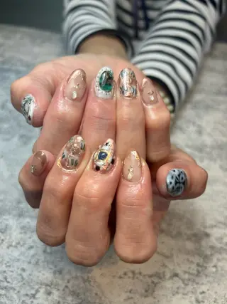 ネイル 東十条muumii ネイルまつ毛のネイルデザイン