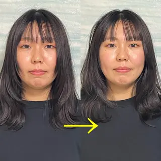 “メイクしたまま"即小顔【美针】mihari所属・小顔矯正マッサージ mihari 栄店のエステ・リラクイメージ