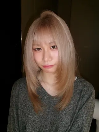 ミディアム カラー 乃天 ﾉｱのヘアスタイル