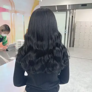 セミロング カラー レイヤー×透明感カラ ーHAYATOのヘアスタイル