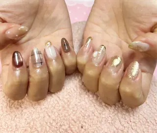ネイル ＧＬAD グラットのネイルデザイン