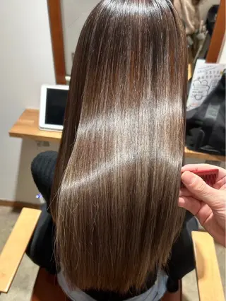 ロング カラー 似合わせカット/ 永幡早百合のヘアスタイル