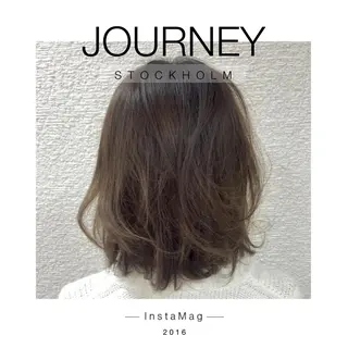 ミディアム セミロング カラー Lyhair🦊🎀 AKIのヘアスタイル