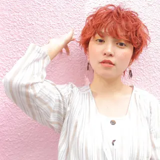 ショート カラー 初めてのショート お任せください✂️のヘアスタイル