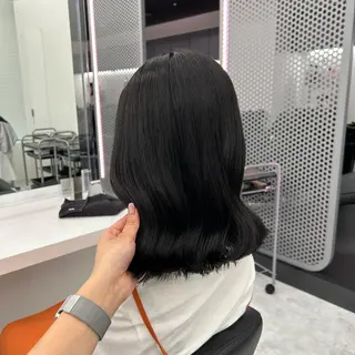 セミロング カラー ヘアアレンジ mai🍑暖色カラー /レイヤー💖のヘアスタイル