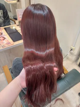 ロング カラー ✨️暖色/艶髪カラー 🍒haru🍒✨️のヘアスタイル