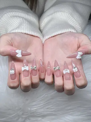 ネイル Lee Nails チップ長さだし専門店のネイルデザイン