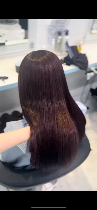 ロング カラー ♥️暖色カラ ー♥️由夏のヘアスタイル