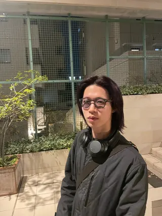 カラー メンズ 辻野 光希のヘアスタイル