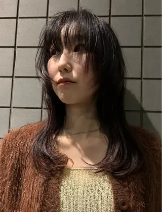 カラー デザインパーマ/ カット/nanaのヘアスタイル