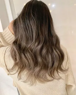 ロング カラー 無料カットモデル募集 スタイリスト石井大夢のヘアスタイル