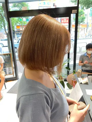 ショート カラー ✨髪質改善専門店✨ QOLU✨のヘアスタイル