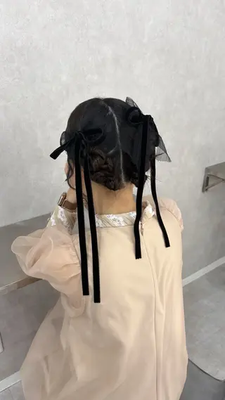 ミディアム Haruka /うる艶透明感カラーのヘアスタイル