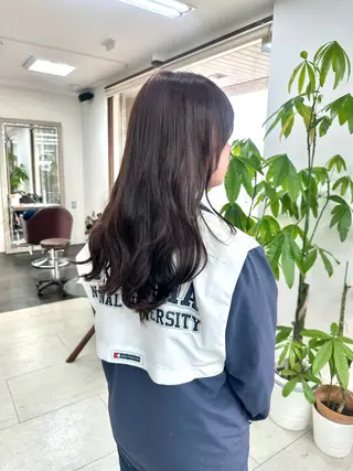 ロング 透明感カラー/暖色 木村 実来のヘアスタイル