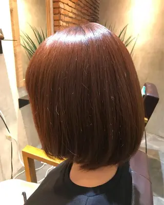 ミディアム カラー hair care ACRO店長　谷のヘアスタイル