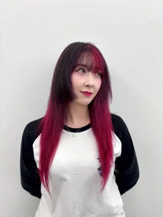 ロング カラー 🫧韓国風透明感 ヘア🫧towaのヘアスタイル