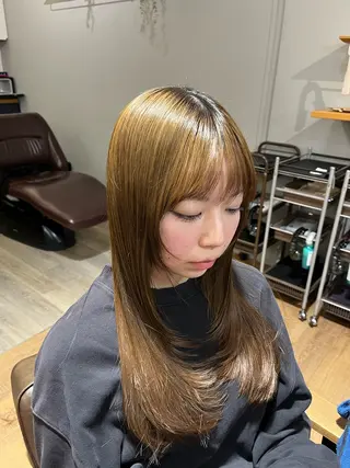 ロング 髙橋 和博/縮毛矯正のヘアスタイル