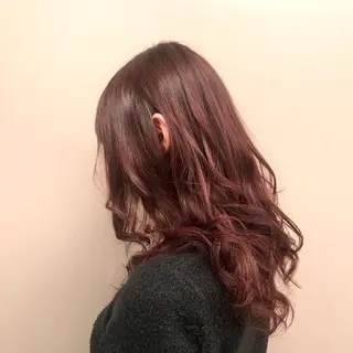 セミロング カラー ブリーチ/ケア カラー/KOICHIのヘアスタイル