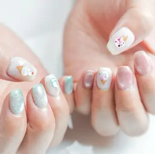 ミディアム Re nailのネイルデザイン