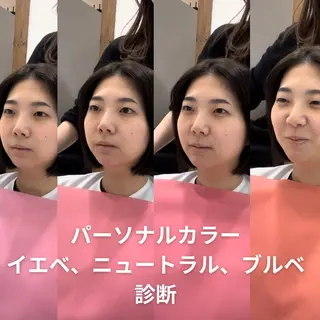 ショート カラー 似合わせカラー/艶 髪質改善/ヨシザキのヘアスタイル