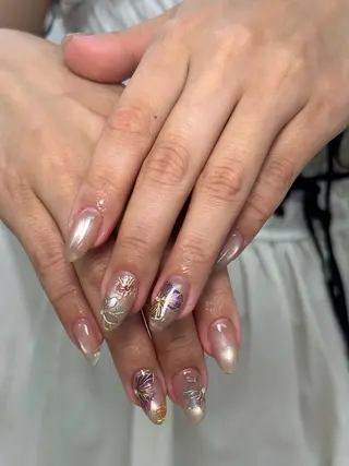 ネイル OCEAN nail パラジェル 取扱い店のネイルデザイン
