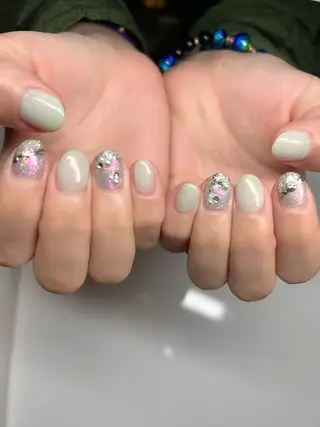 ネイル nail salon＆school felice所属・フェリーチェ瑞江店 新山のネイルデザイン