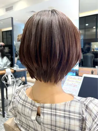 ショート カラー 💍新宿ショート 💍岩田莉奈のヘアスタイル