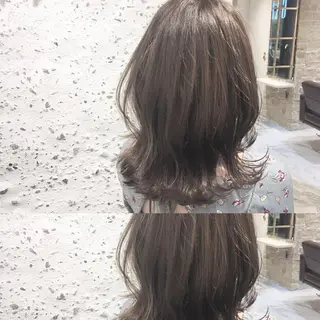 ミディアム カラー 髪質改善カラー、美髪 トリートメント専門のヘアスタイル
