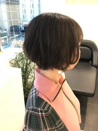 ショート カラー 京都美容師 塩のヘアスタイル