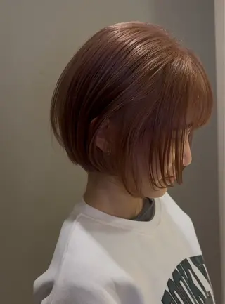 ショート ショート/ボブ レイヤー/チヨノのヘアスタイル