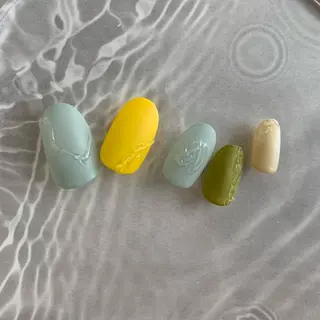 ネイル 名嘉眞 ゆかりのネイルデザイン