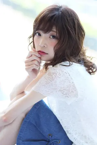 ミディアム 伊藤 光成のヘアスタイル