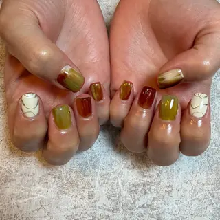ネイル 自由が丘サロン あやめ💅のネイルデザイン