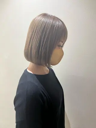 ミディアム natsuki .のヘアスタイル