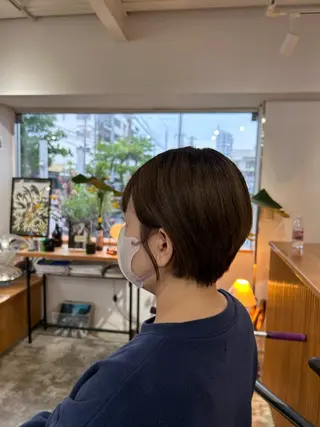 ショート AOI✖️ BY MY SIDEのヘアスタイル