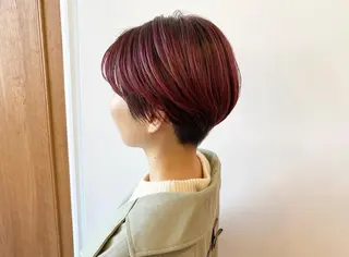 ショート カラー 鈴木 翔梧のヘアスタイル