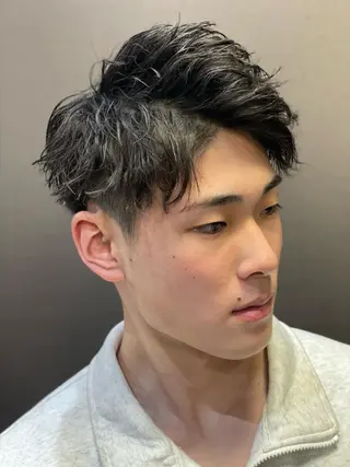 ショート メンズ 浅見 天翔のヘアスタイル