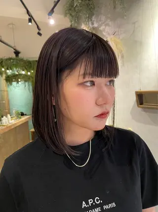 ショート シャドウパーマ No.1うえちりくのヘアスタイル