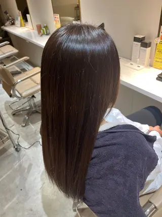 ロング カラー レディースカット モデル募集中/田中楓のヘアスタイル