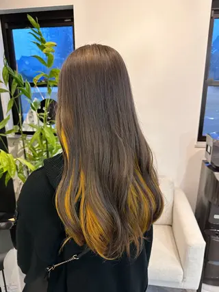 ロング カラー HINATA/ 半個室美容室のヘアスタイル