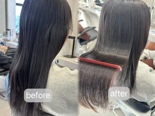 ロング yoshino /ナチュラル縮毛のヘアスタイル