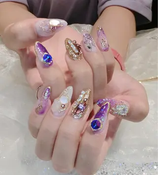 ロング Babarla Nailのネイルデザイン