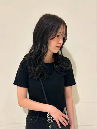 ロング カラー 髪質改善/ストレート パーマ長久手/ひかるのヘアスタイル