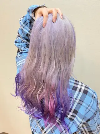 ロング 宮地 崇文のヘアスタイル