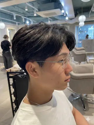 メンズ メンズの達人/センタ ーパート/根本 彩永のヘアスタイル