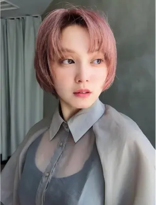 ショート カラー ヘアアレンジ 小林 あすかのヘアスタイル