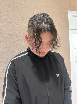 ショート パーマ SALOWIN 新宿三丁目me+所属・レイヤー/ボブ/ パーマ/HARUKAのヘアスタイル