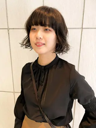パーマ カット／ブリーチ🐏 モデル募集中 ナナホのヘアスタイル
